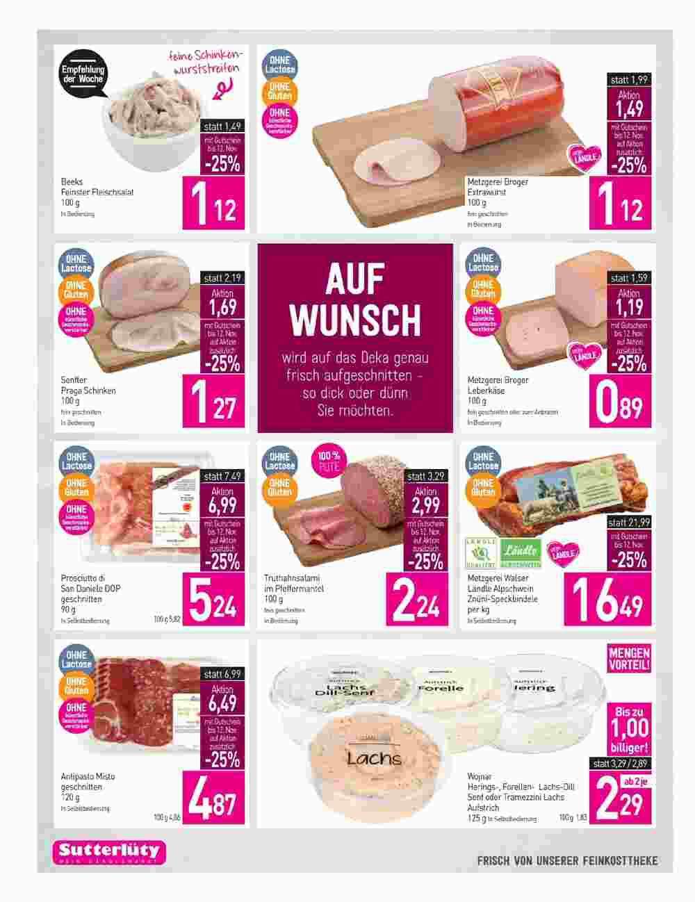 Sutterlüty Flugblatt (ab 07.11.2024) - Angebote und Prospekt - Seite 10