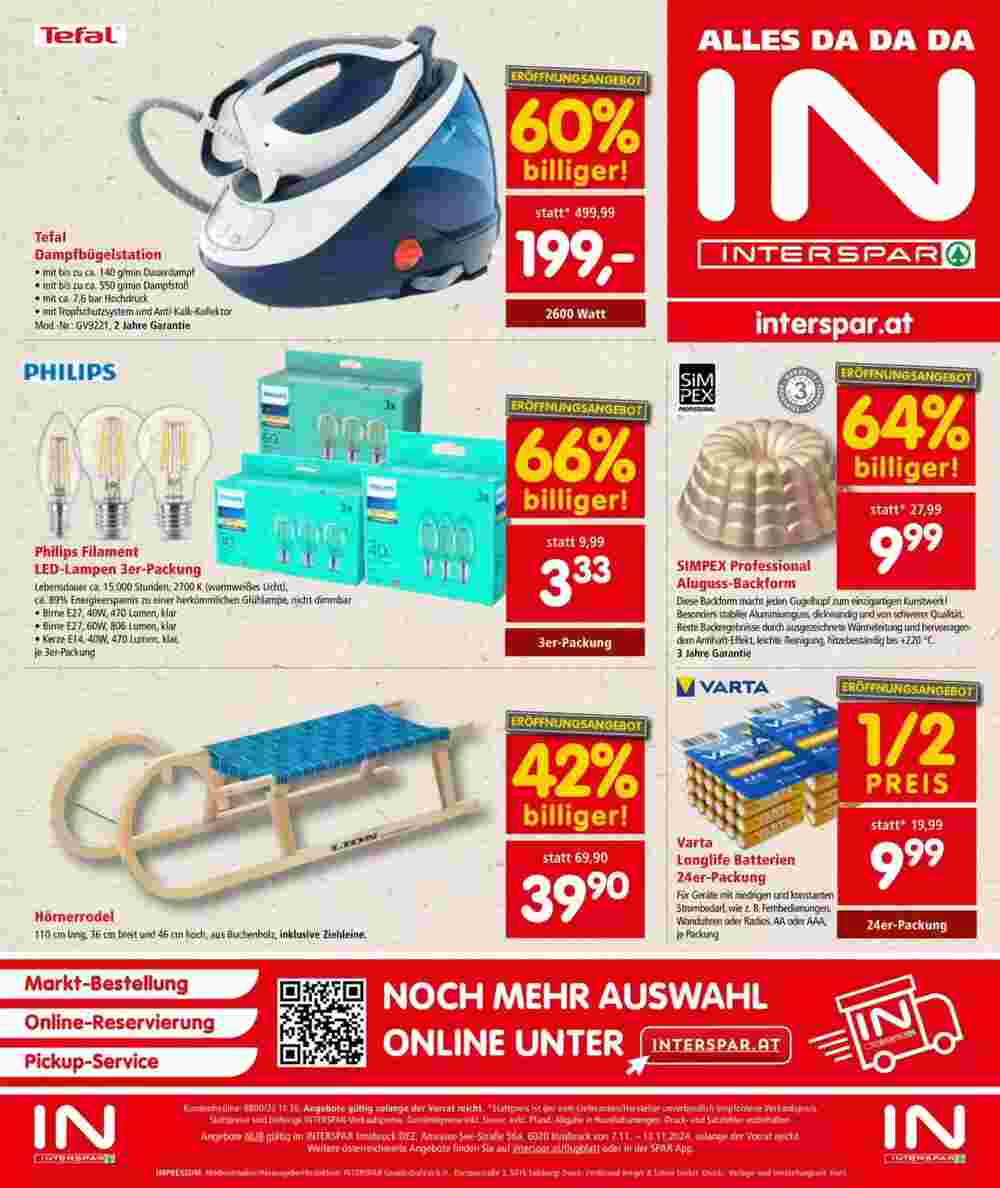 Interspar Flugblatt (ab 07.11.2024) - Angebote und Prospekt - Seite 12