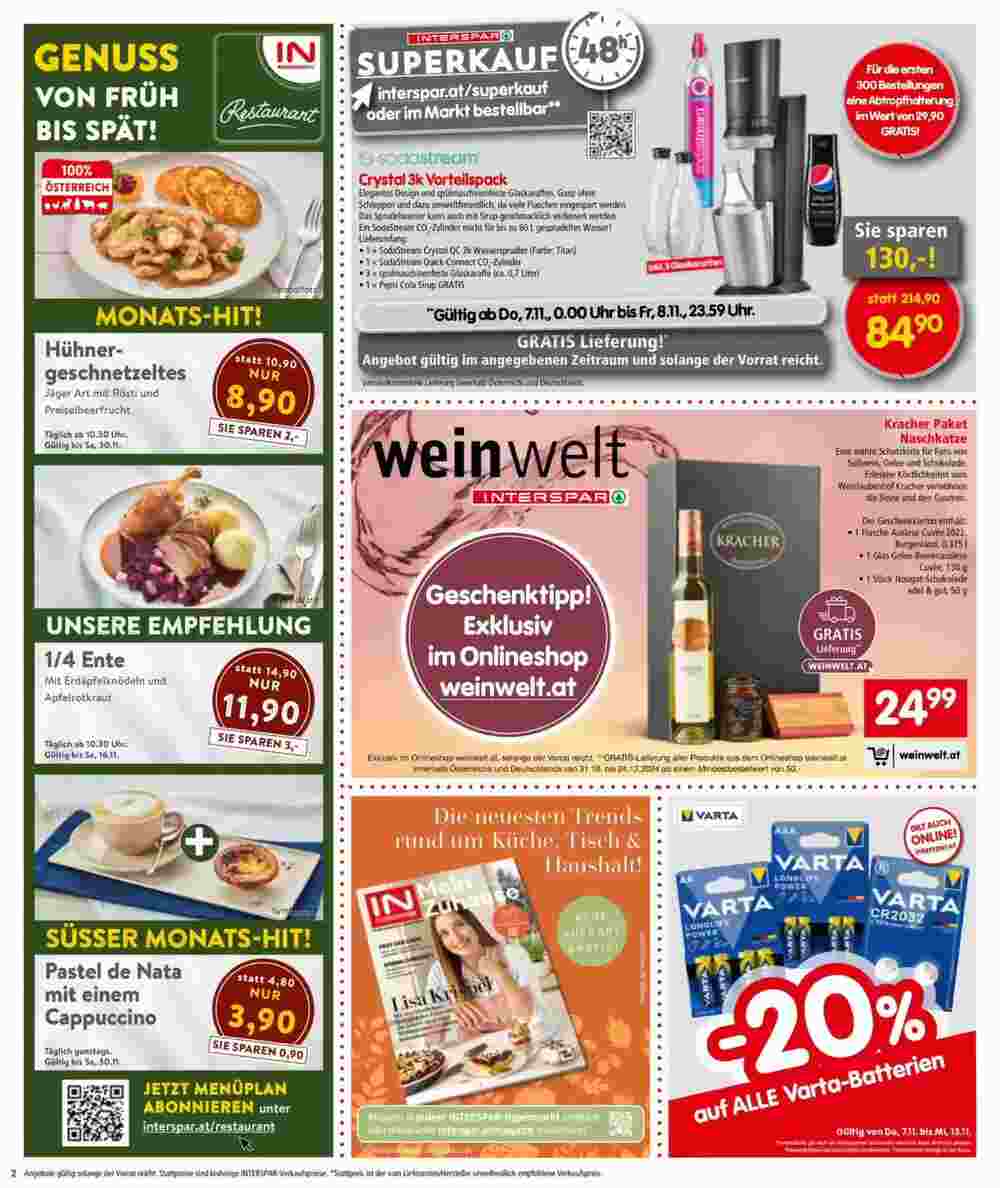 Interspar Flugblatt (ab 07.11.2024) - Angebote und Prospekt - Seite 2