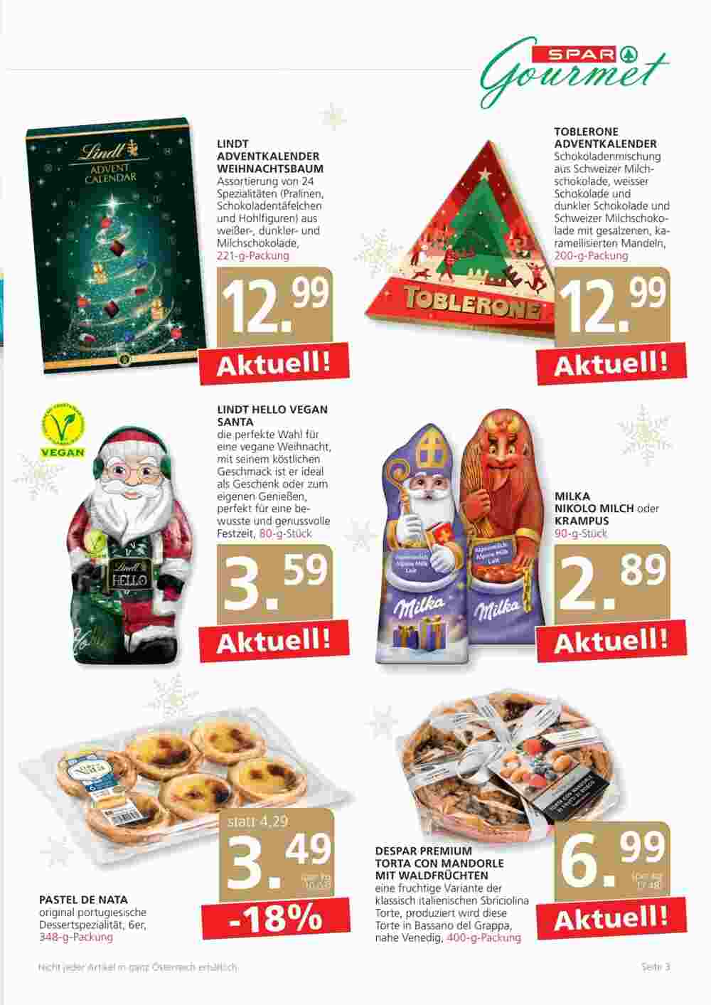 SPAR Gourmet Flugblatt (ab 07.11.2024) - Angebote und Prospekt - Seite 3