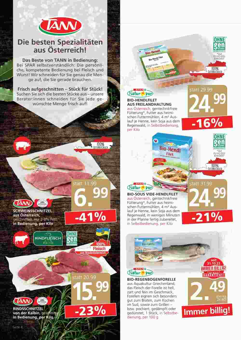 SPAR Gourmet Flugblatt (ab 07.11.2024) - Angebote und Prospekt - Seite 4