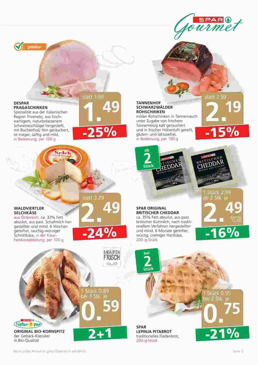 SPAR Gourmet Flugblatt (ab 07.11.2024) - Angebote und Prospekt - Seite 5