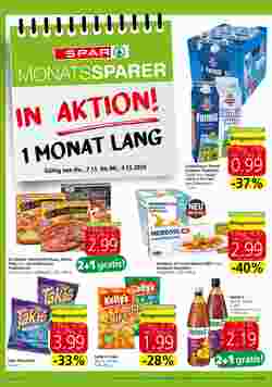 Spar Flugblatt (ab 07.11.2024) - Angebote und Prospekt