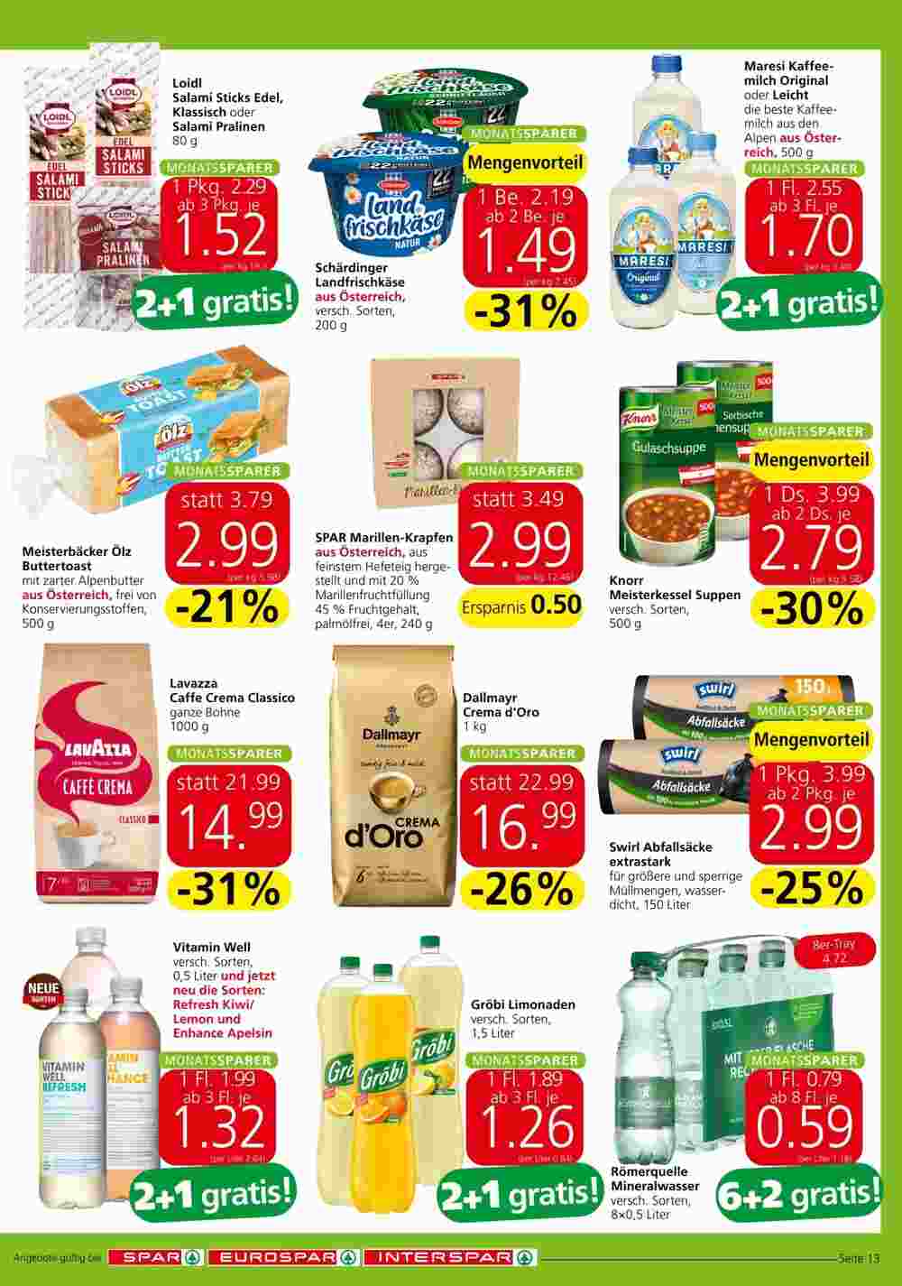 Spar Flugblatt (ab 07.11.2024) - Angebote und Prospekt - Seite 2