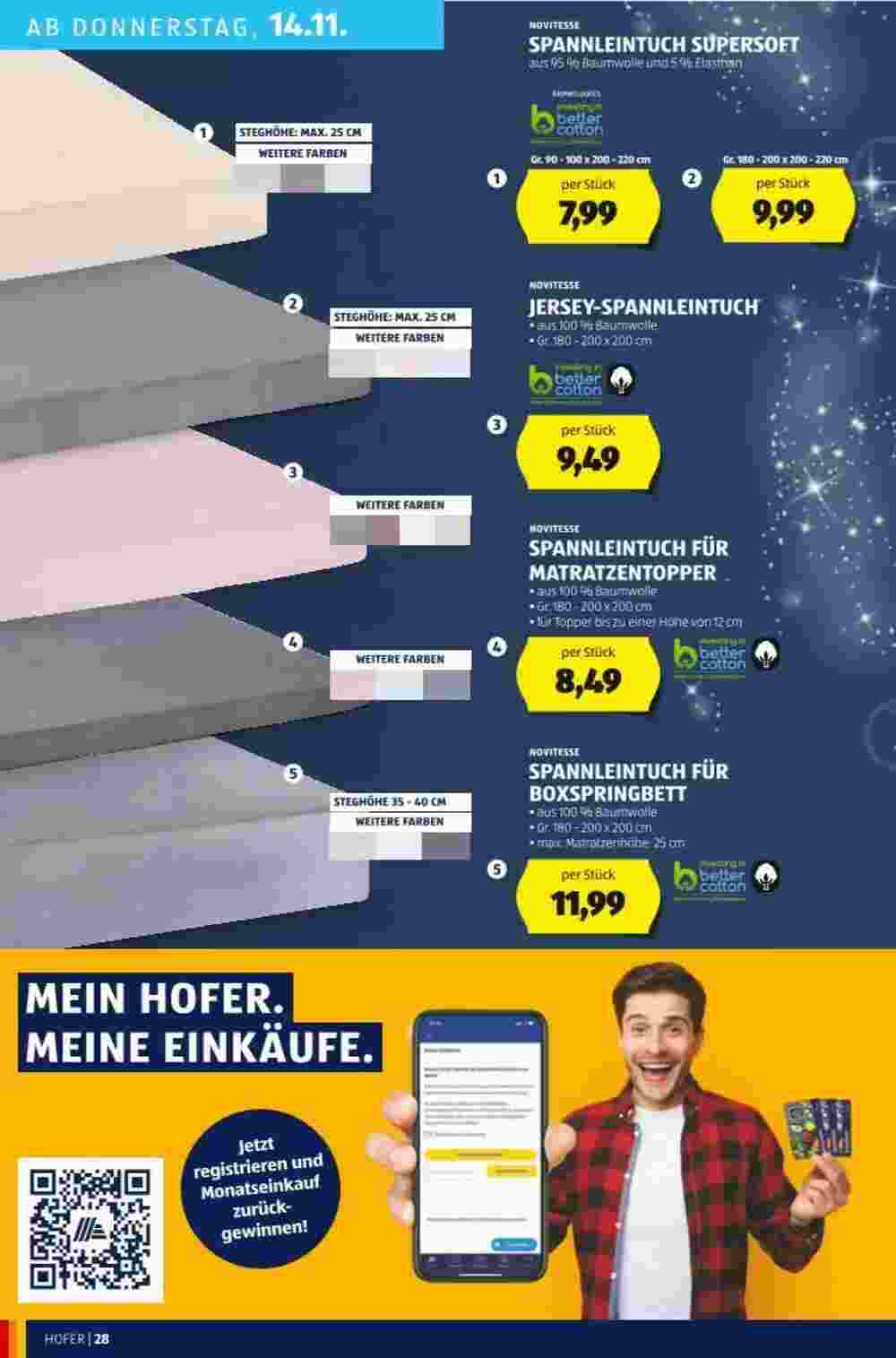 Hofer Flugblatt (ab 08.11.2024) - Angebote und Prospekt - Seite 32