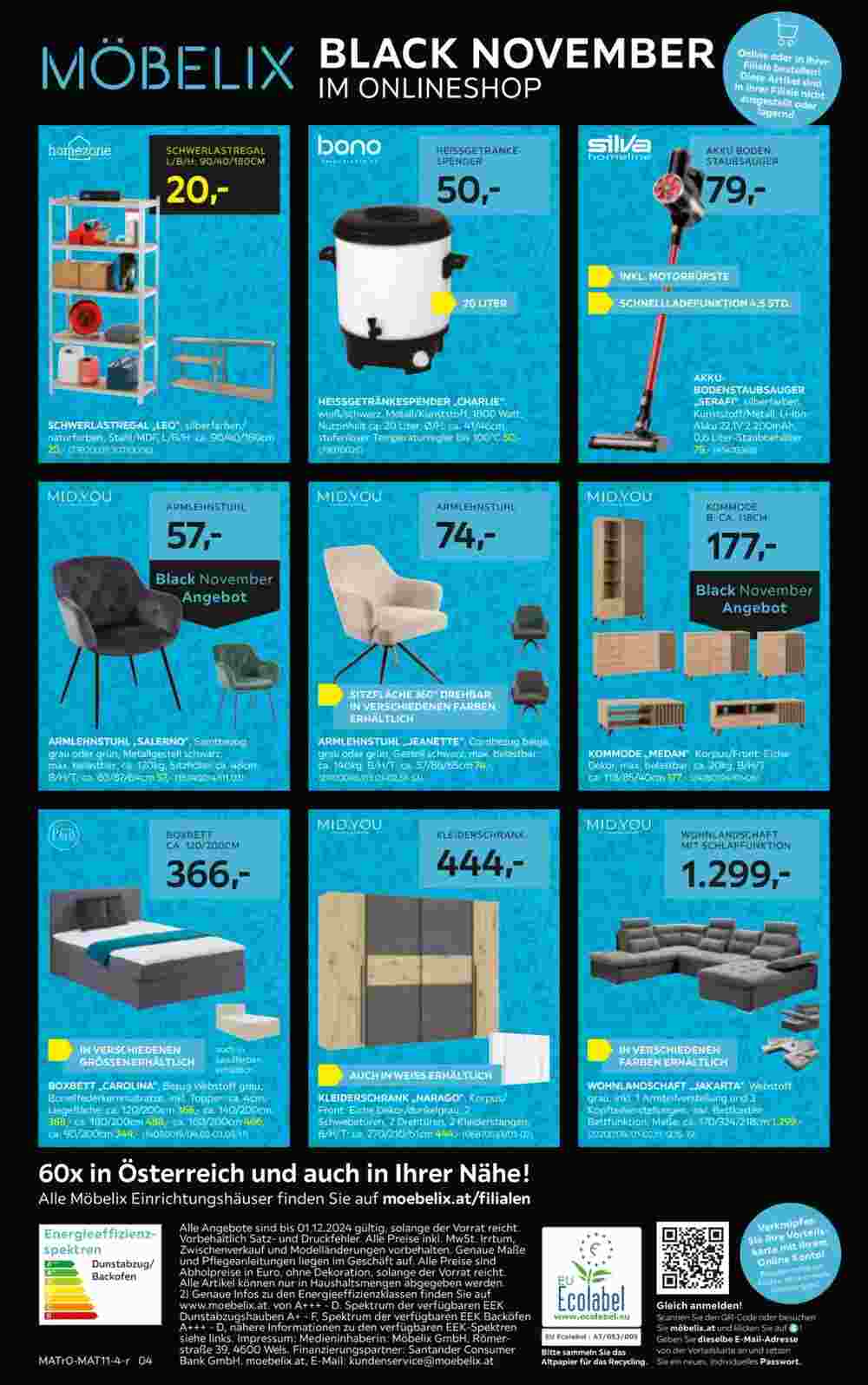 Möbelix Flugblatt (ab 10.11.2024) - Angebote und Prospekt - Seite 2