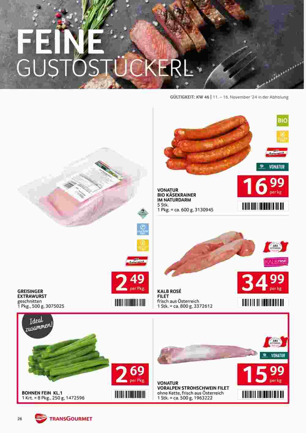 Transgourmet Flugblatt (ab 11.11.2024) - Angebote und Prospekt - Seite 25