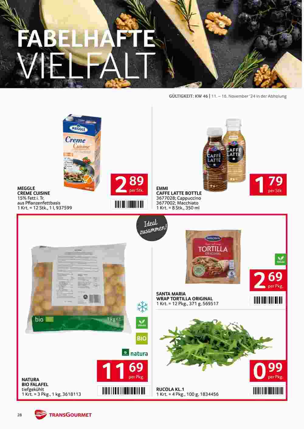 Transgourmet Flugblatt (ab 11.11.2024) - Angebote und Prospekt - Seite 27