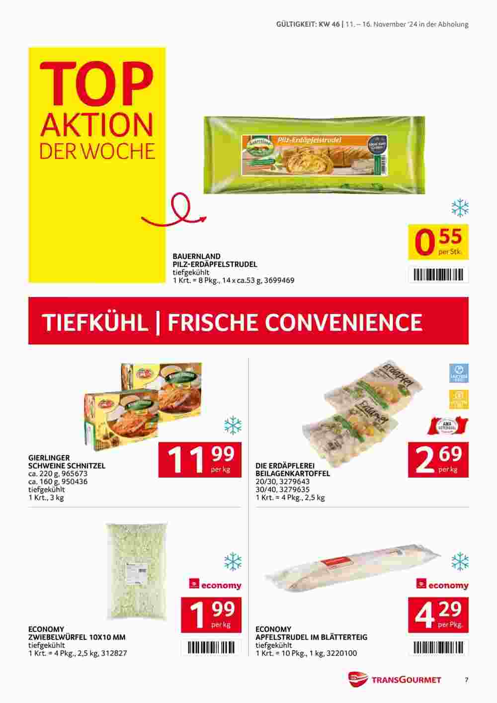 Transgourmet Flugblatt (ab 11.11.2024) - Angebote und Prospekt - Seite 7