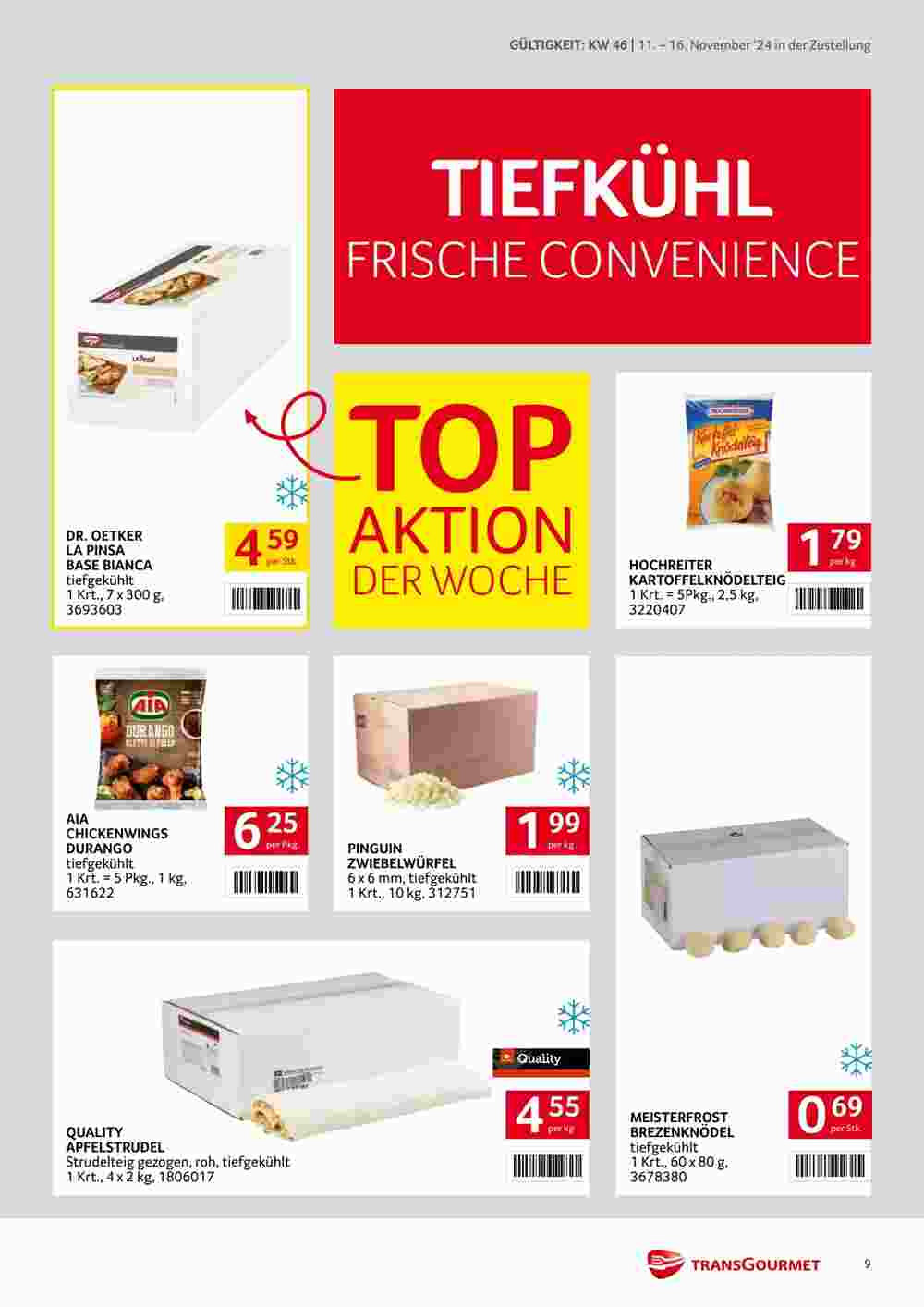 Transgourmet Flugblatt (ab 11.11.2024) - Angebote und Prospekt - Seite 9