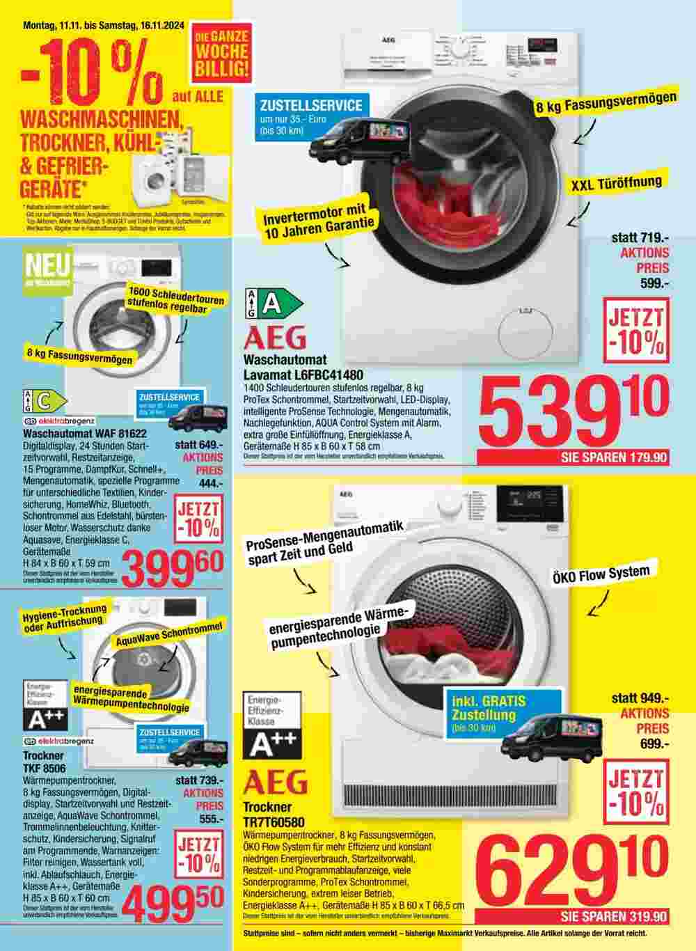 Maximarkt Flugblatt (ab 11.11.2024) - Angebote und Prospekt - Seite 12