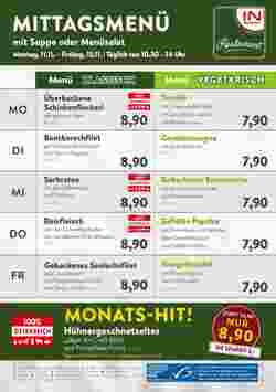 Interspar Restaurant Flugblatt (ab 11.11.2024) - Angebote und Prospekt