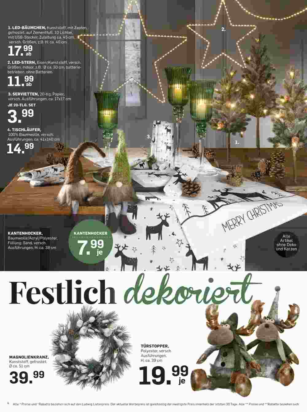 Möbel Ludwig Flugblatt (ab 11.11.2024) - Angebote und Prospekt - Seite 4