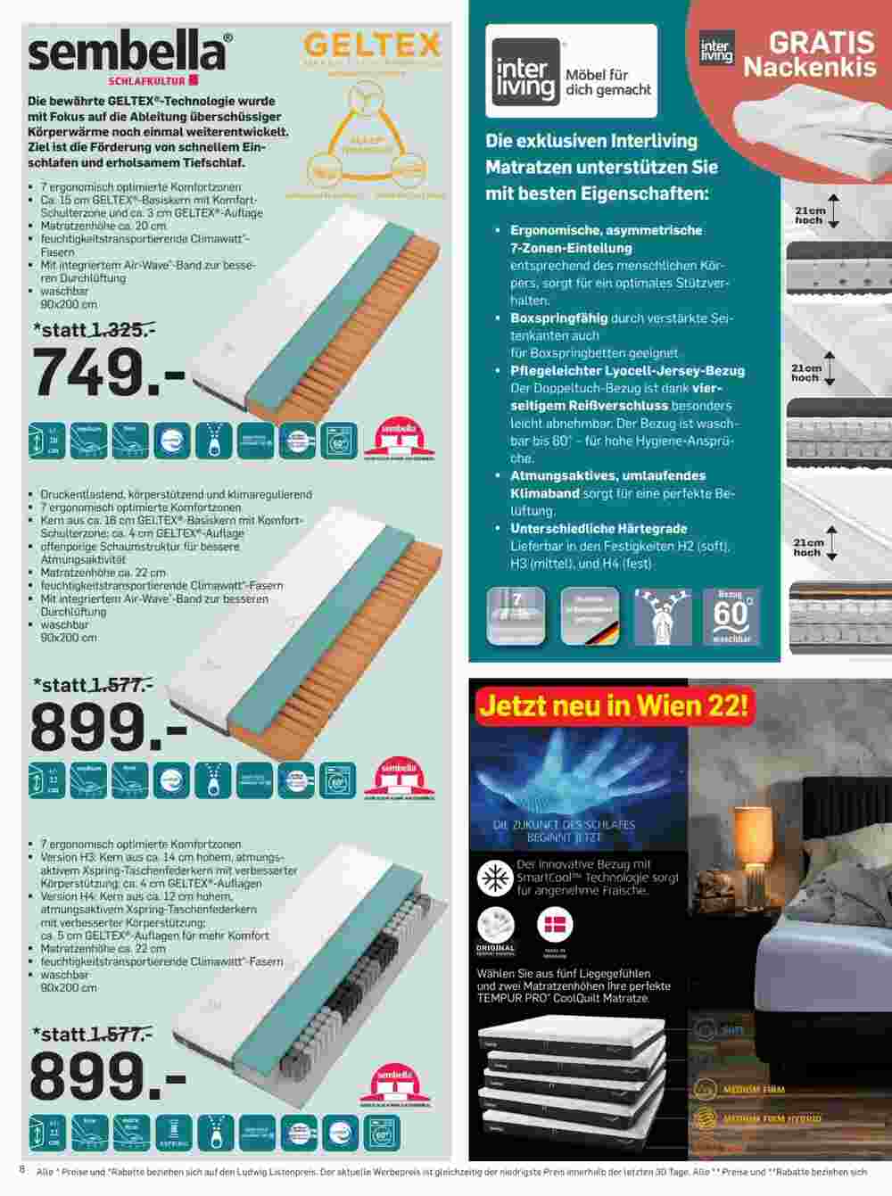 Möbel Ludwig Flugblatt (ab 11.11.2024) - Angebote und Prospekt - Seite 8