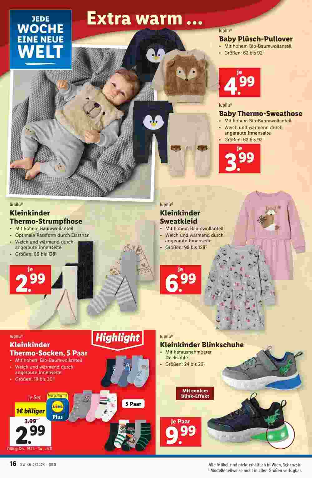 Lidl Flugblatt (ab 14.11.2024) - Angebote und Prospekt - Seite 16