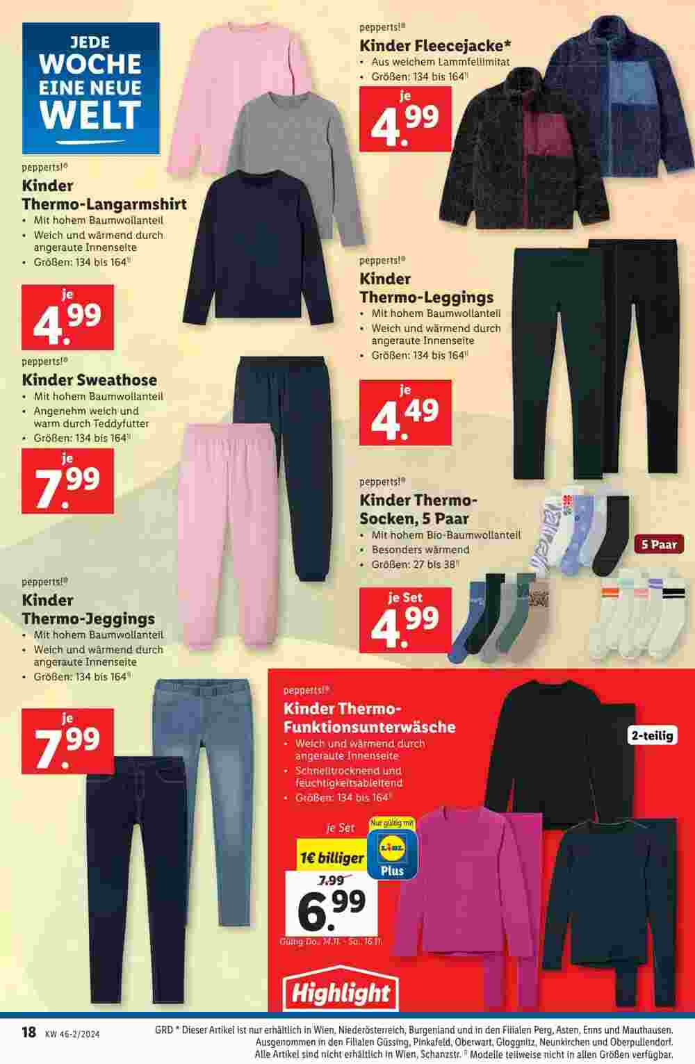 Lidl Flugblatt (ab 14.11.2024) - Angebote und Prospekt - Seite 18