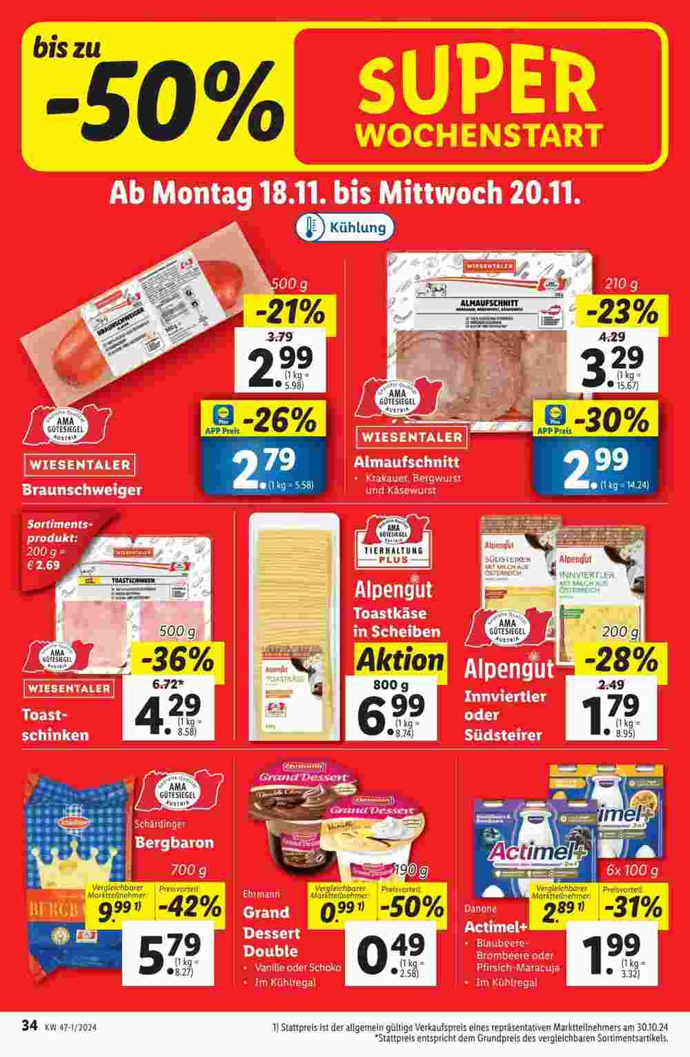 Lidl Flugblatt (ab 14.11.2024) - Angebote und Prospekt - Seite 36