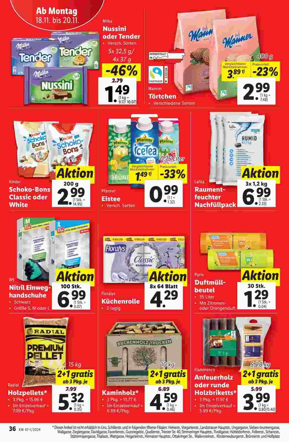 Lidl Flugblatt (ab 14.11.2024) - Angebote und Prospekt - Seite 38