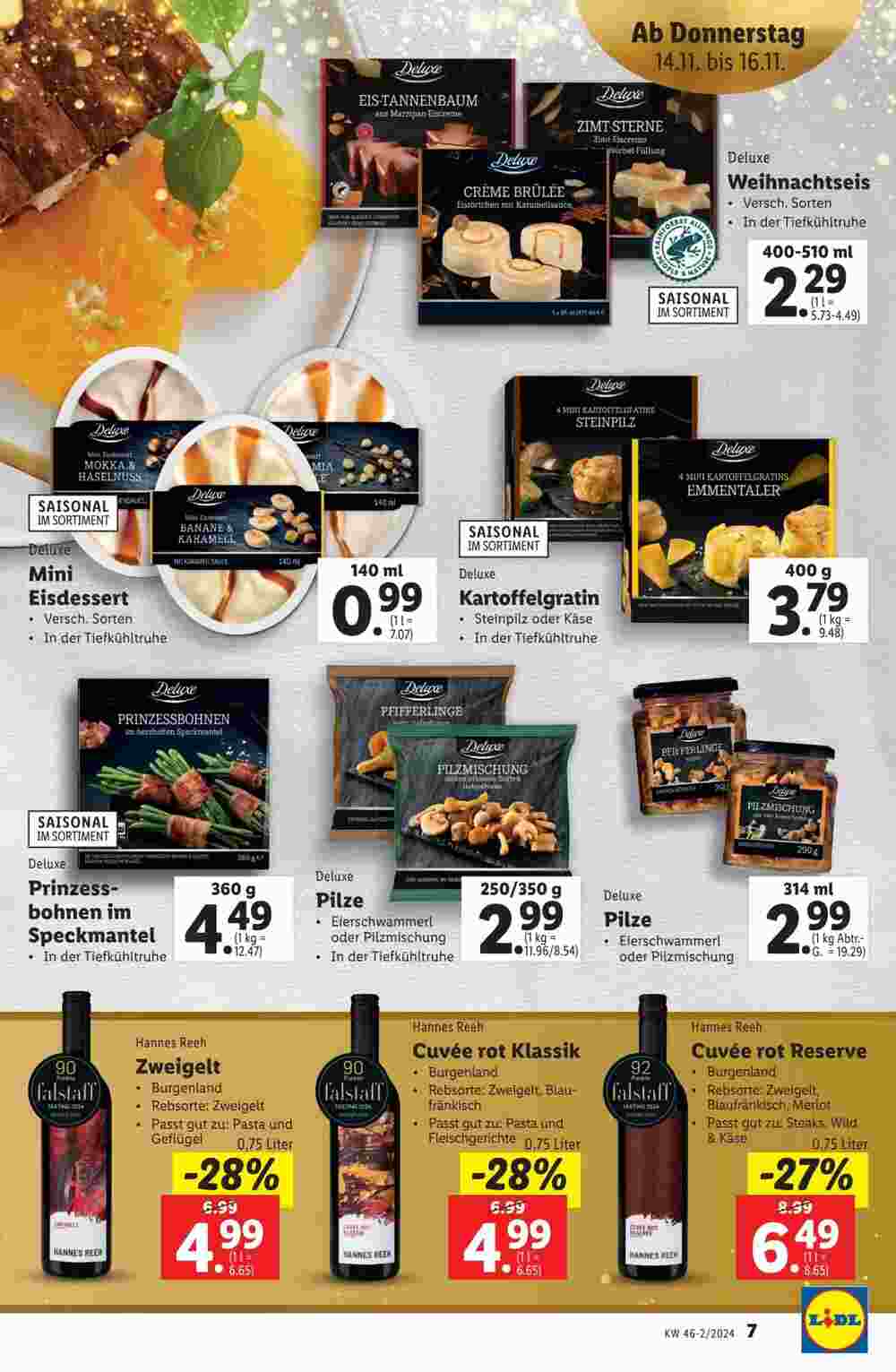 Lidl Flugblatt (ab 14.11.2024) - Angebote und Prospekt - Seite 7