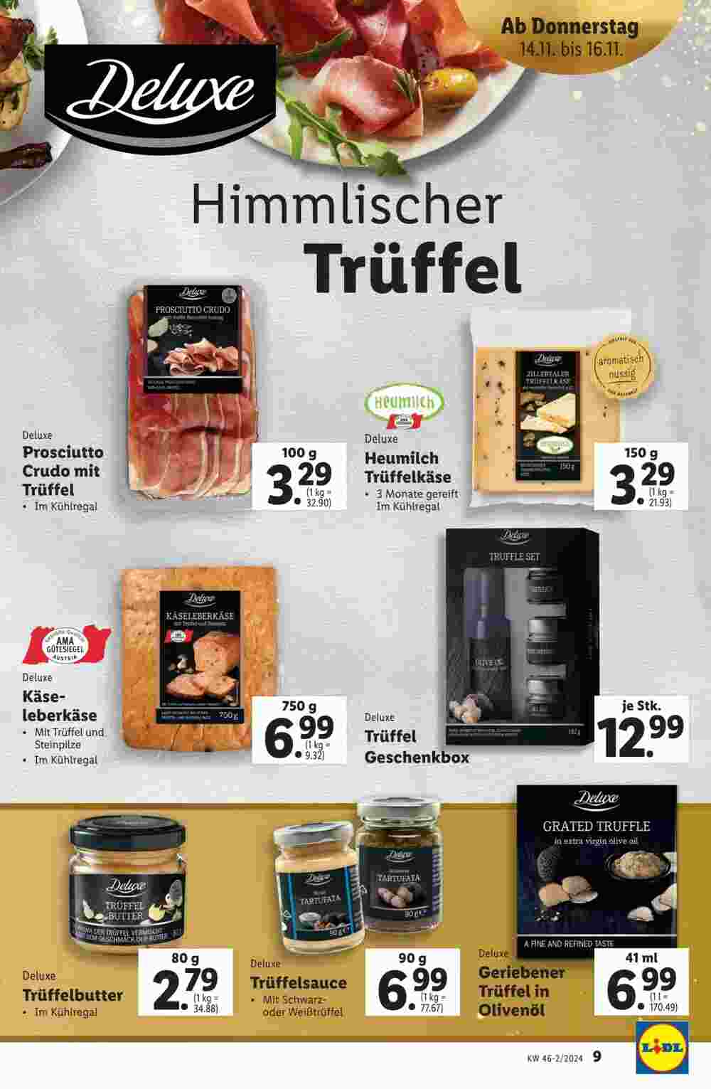 Lidl Flugblatt (ab 14.11.2024) - Angebote und Prospekt - Seite 9