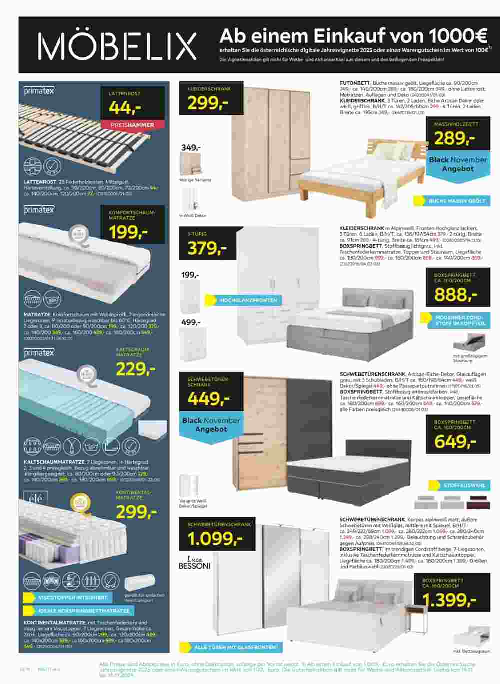 Möbelix Flugblatt (ab 14.11.2024) - Angebote und Prospekt - Seite 10