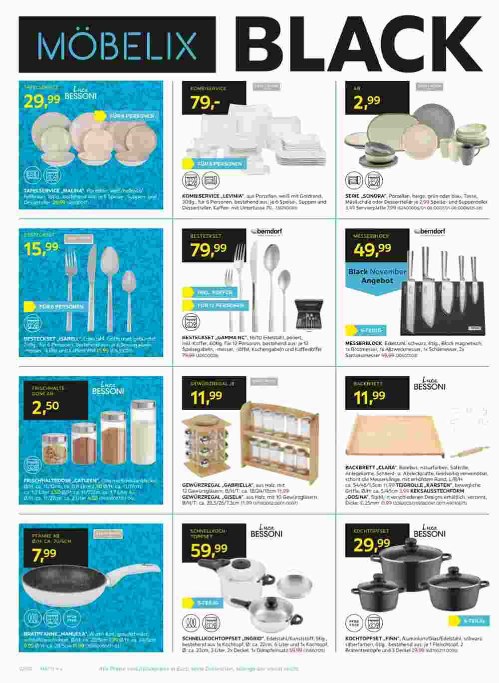 Möbelix Flugblatt (ab 14.11.2024) - Angebote und Prospekt - Seite 2