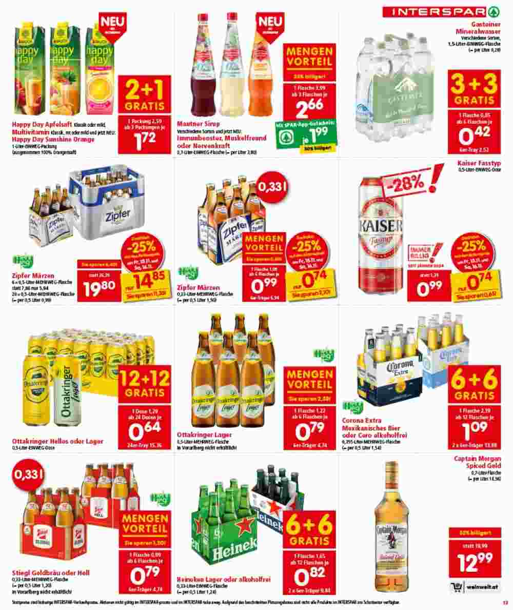 Interspar Flugblatt (ab 14.11.2024) - Angebote und Prospekt - Seite 13