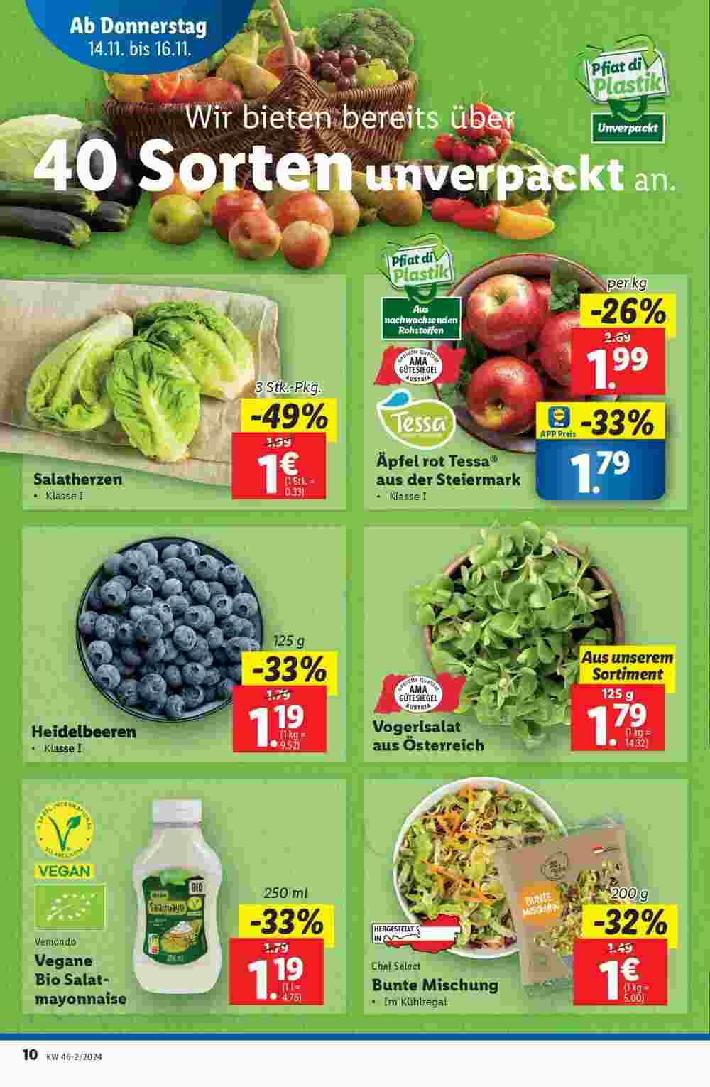 Lidl Flugblatt (ab 14.11.2024) - Angebote und Prospekt - Seite 10