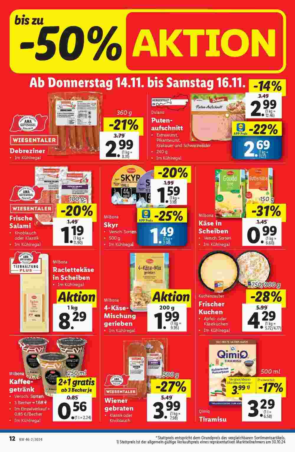 Lidl Flugblatt (ab 14.11.2024) - Angebote und Prospekt - Seite 12