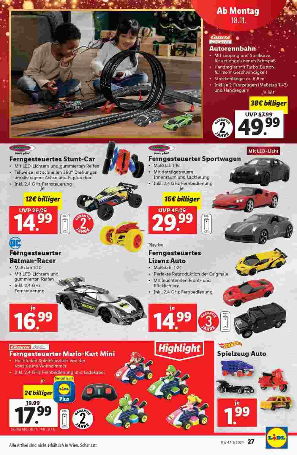 Lidl Flugblatt (ab 14.11.2024) - Angebote und Prospekt - Seite 29