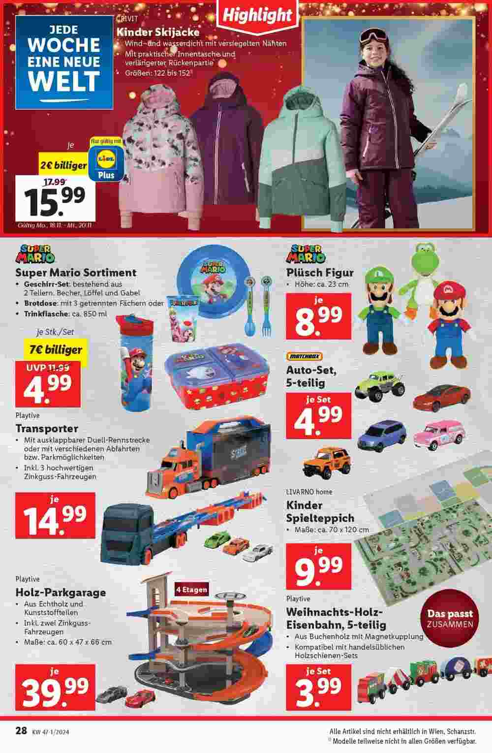 Lidl Flugblatt (ab 14.11.2024) - Angebote und Prospekt - Seite 30