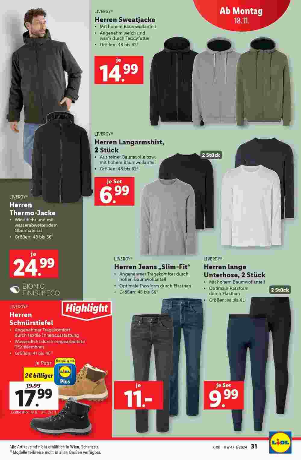 Lidl Flugblatt (ab 14.11.2024) - Angebote und Prospekt - Seite 33