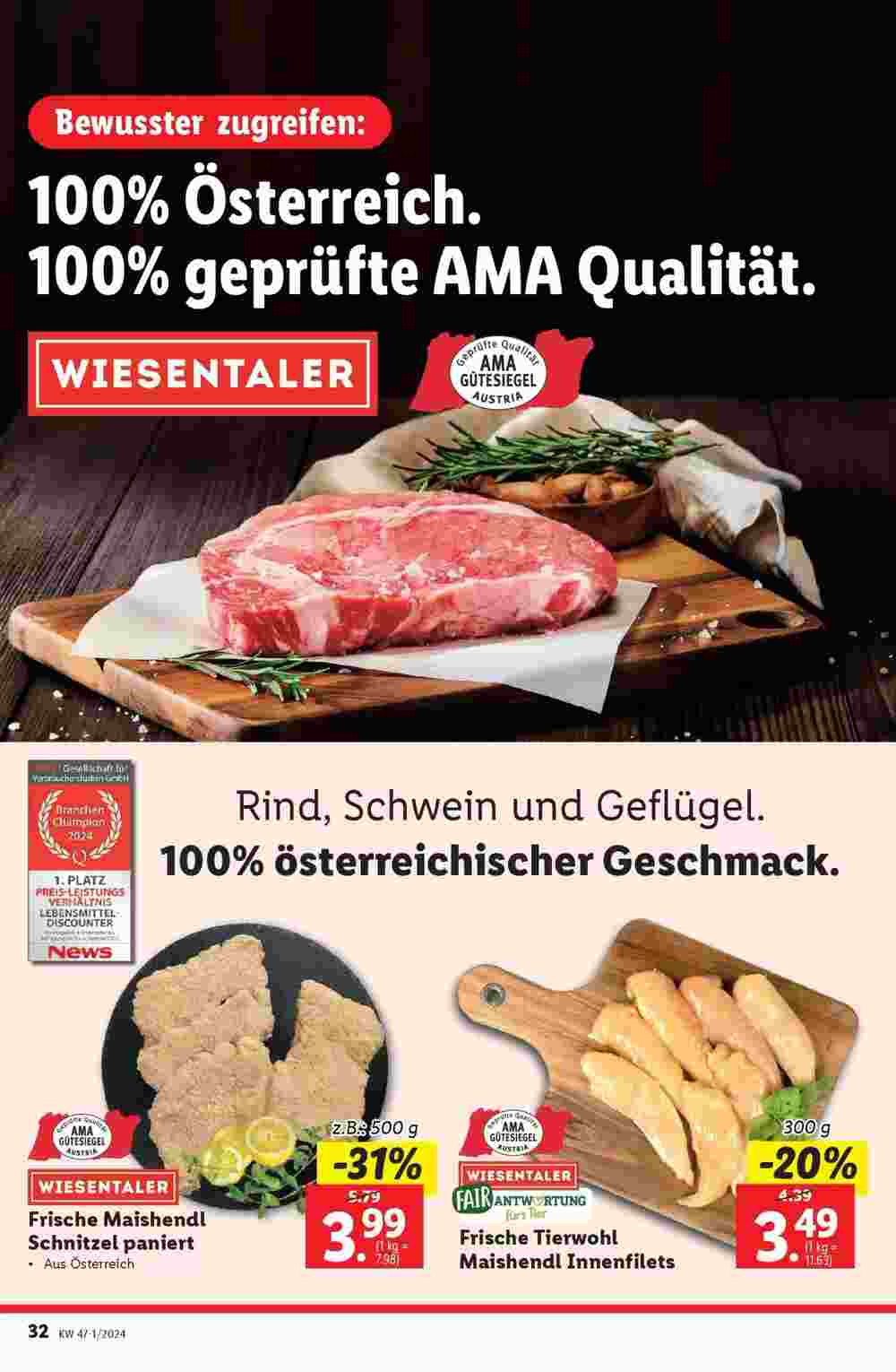 Lidl Flugblatt (ab 14.11.2024) - Angebote und Prospekt - Seite 34