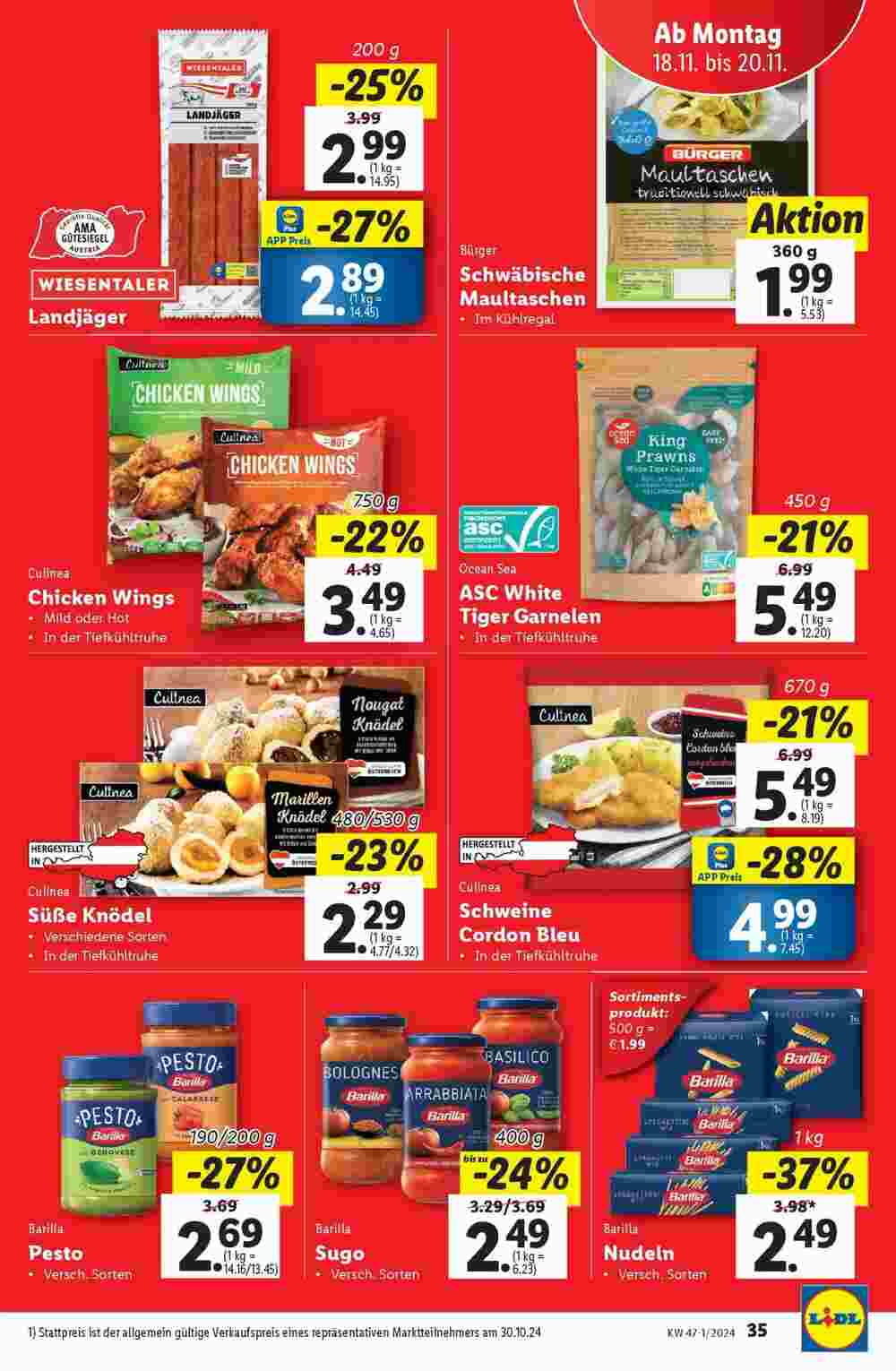 Lidl Flugblatt (ab 14.11.2024) - Angebote und Prospekt - Seite 37