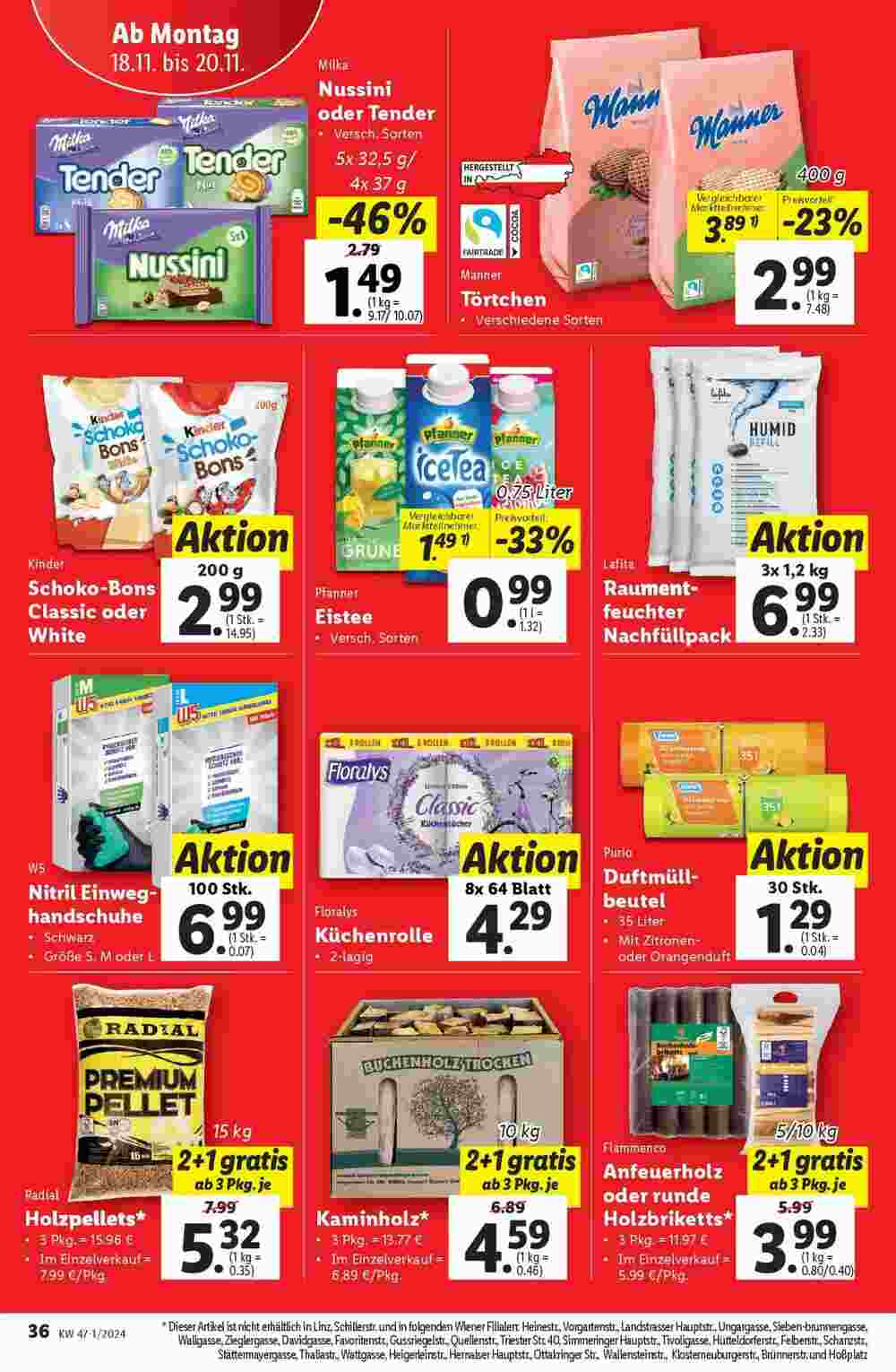 Lidl Flugblatt (ab 14.11.2024) - Angebote und Prospekt - Seite 38