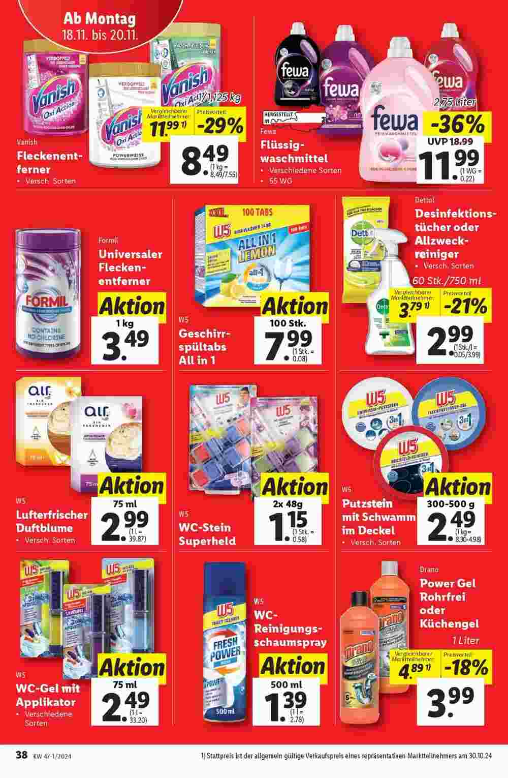 Lidl Flugblatt (ab 14.11.2024) - Angebote und Prospekt - Seite 40