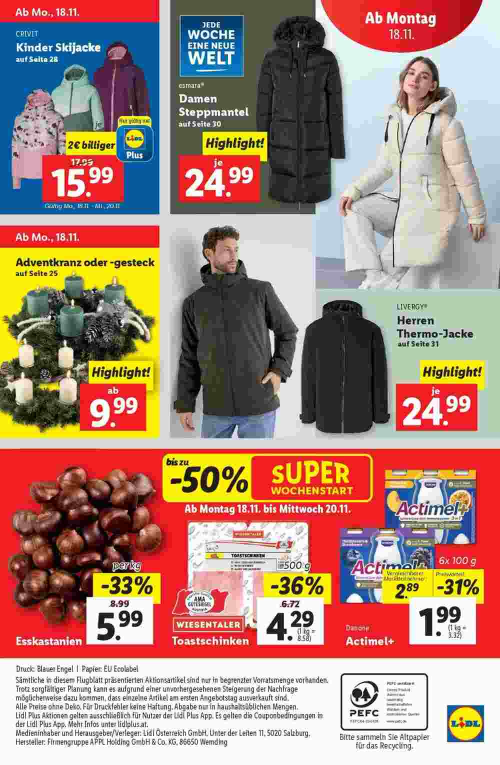 Lidl Flugblatt (ab 14.11.2024) - Angebote und Prospekt - Seite 42