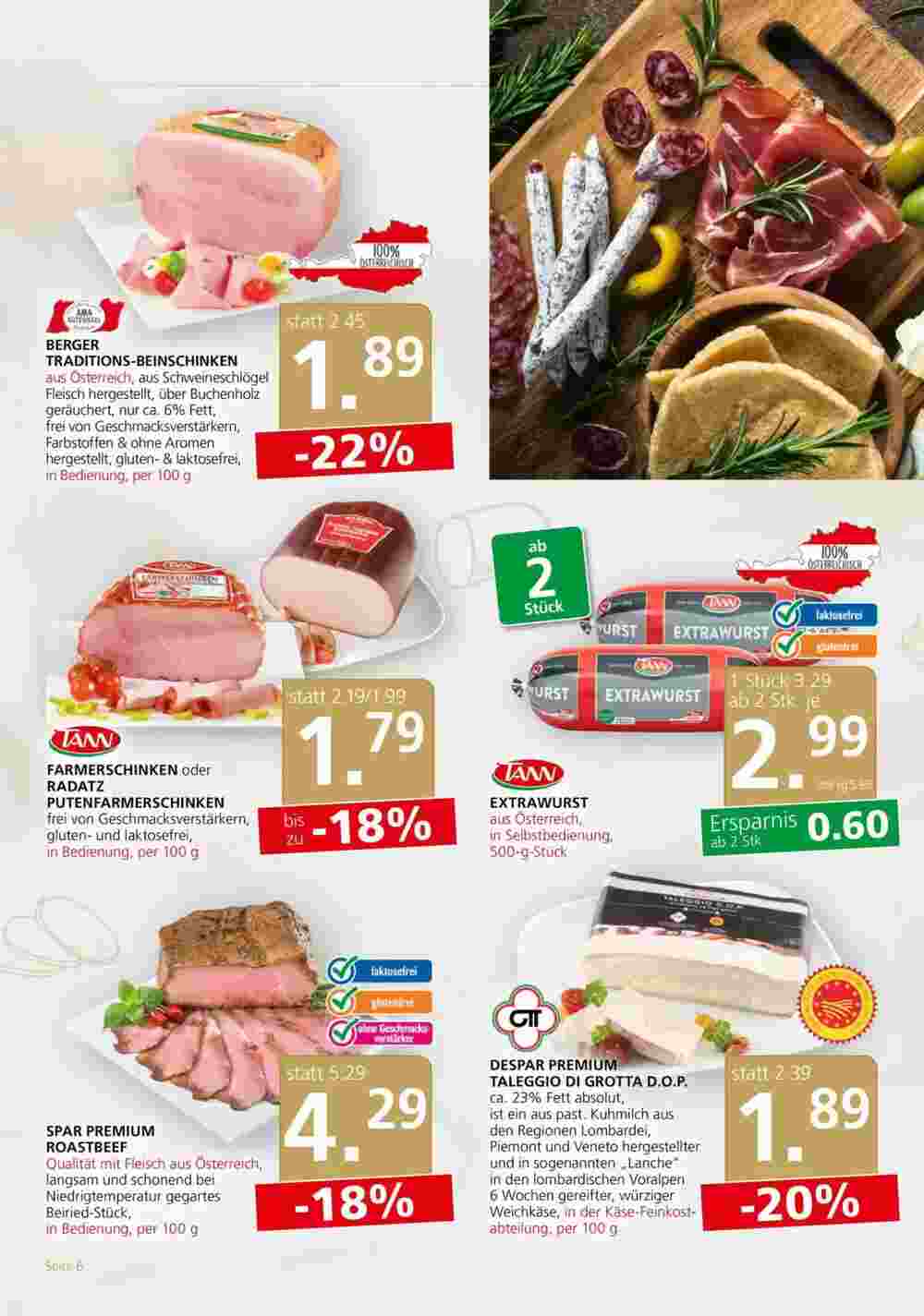 SPAR Gourmet Flugblatt (ab 14.11.2024) - Angebote und Prospekt - Seite 6