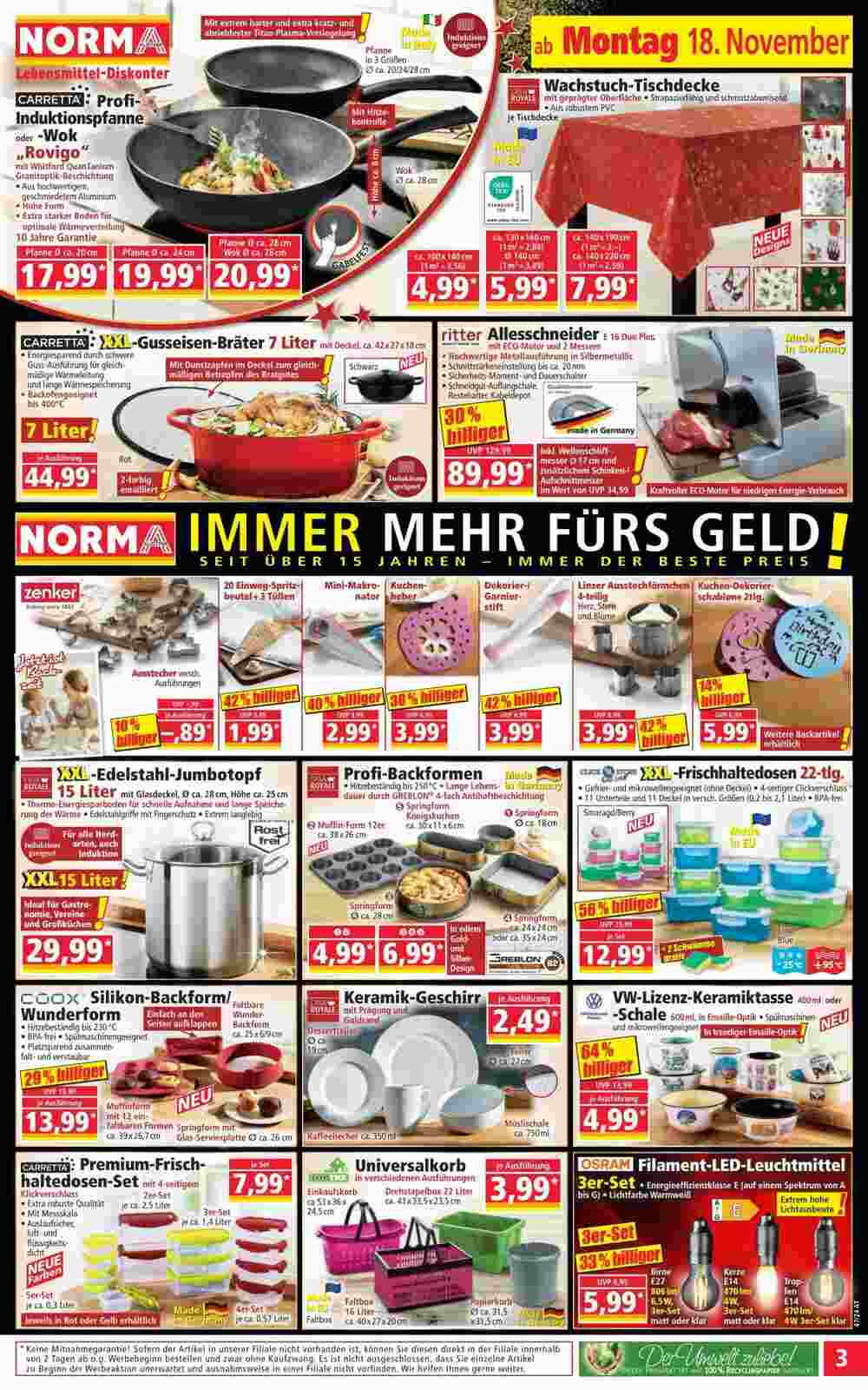 Norma Flugblatt (ab 18.11.2024) - Angebote und Prospekt - Seite 3