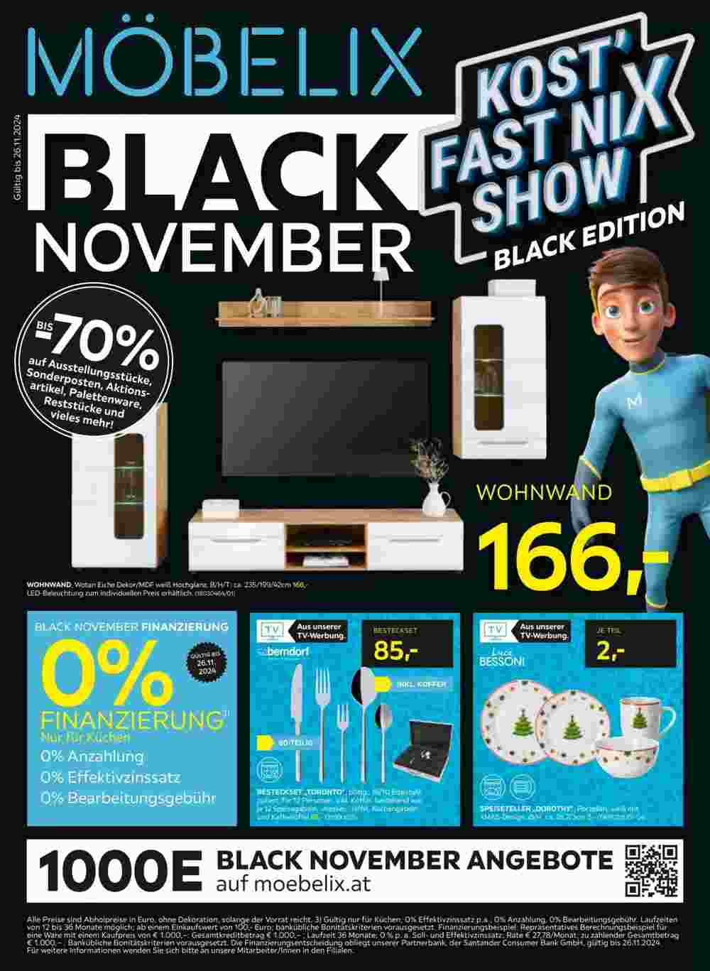 Möbelix Flugblatt (ab 18.11.2024) - Angebote und Prospekt - Seite 1