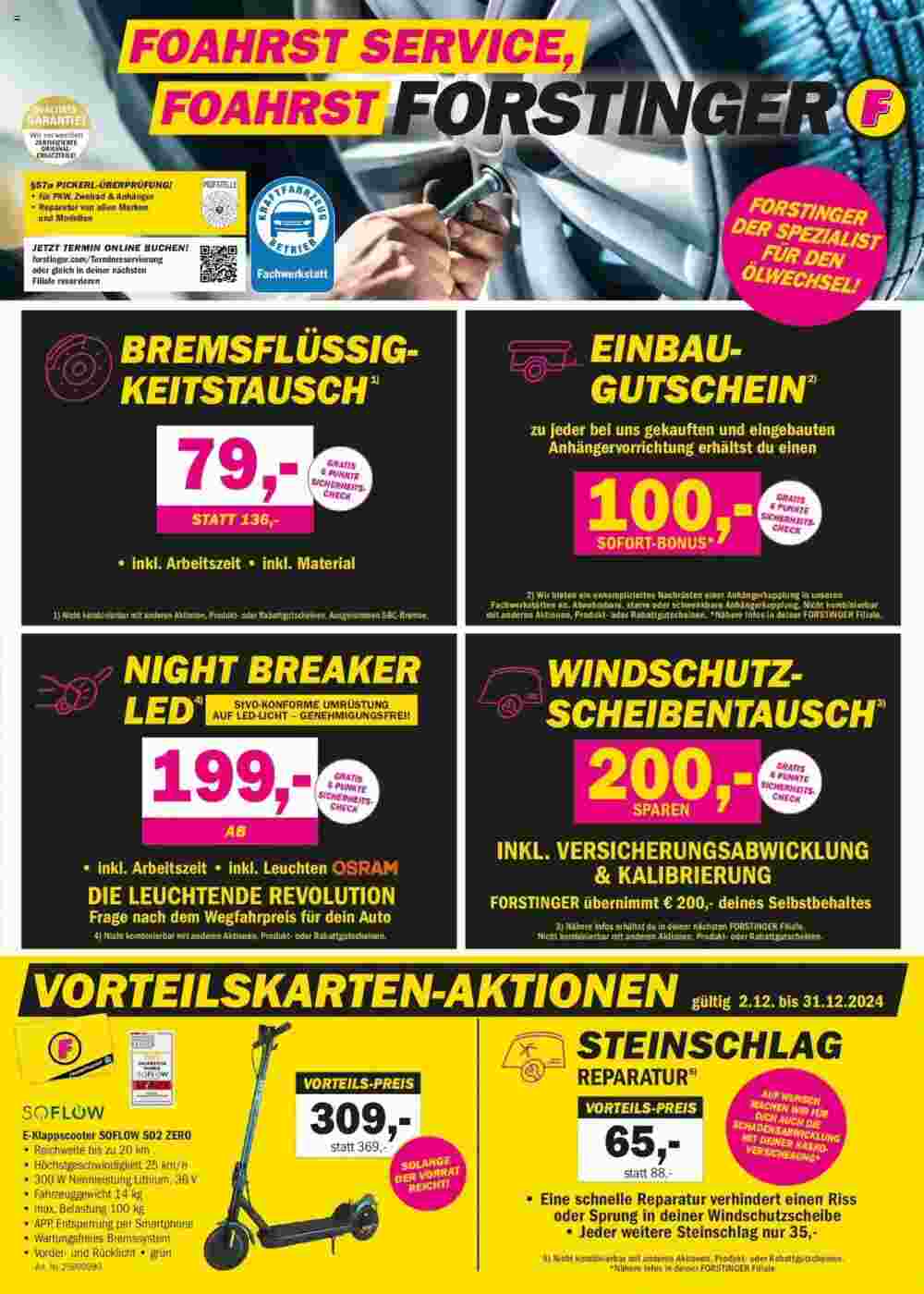 Forstinger Flugblatt (ab 18.11.2024) - Angebote und Prospekt - Seite 7