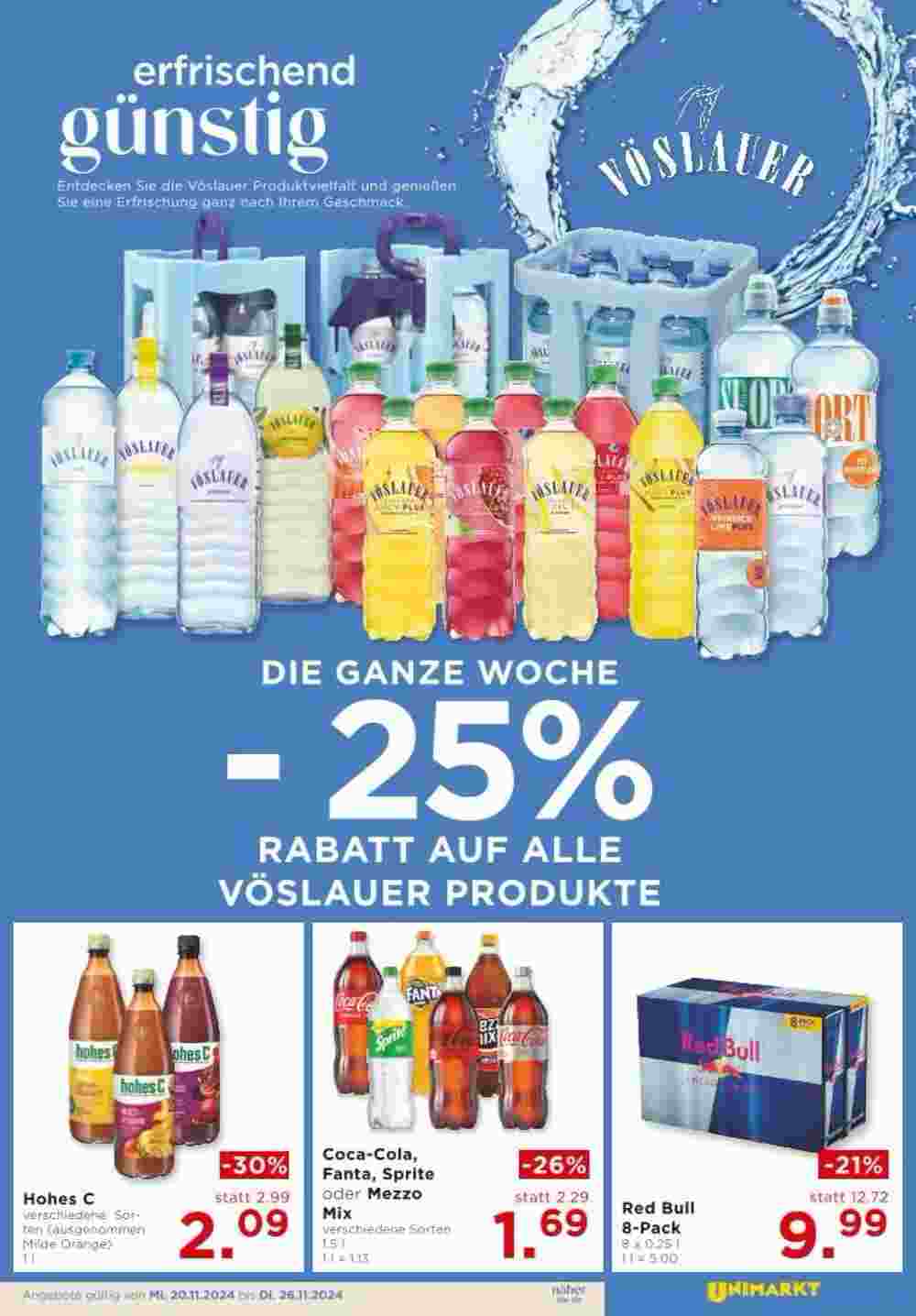 Unimarkt Flugblatt (ab 20.11.2024) - Angebote und Prospekt - Seite 9