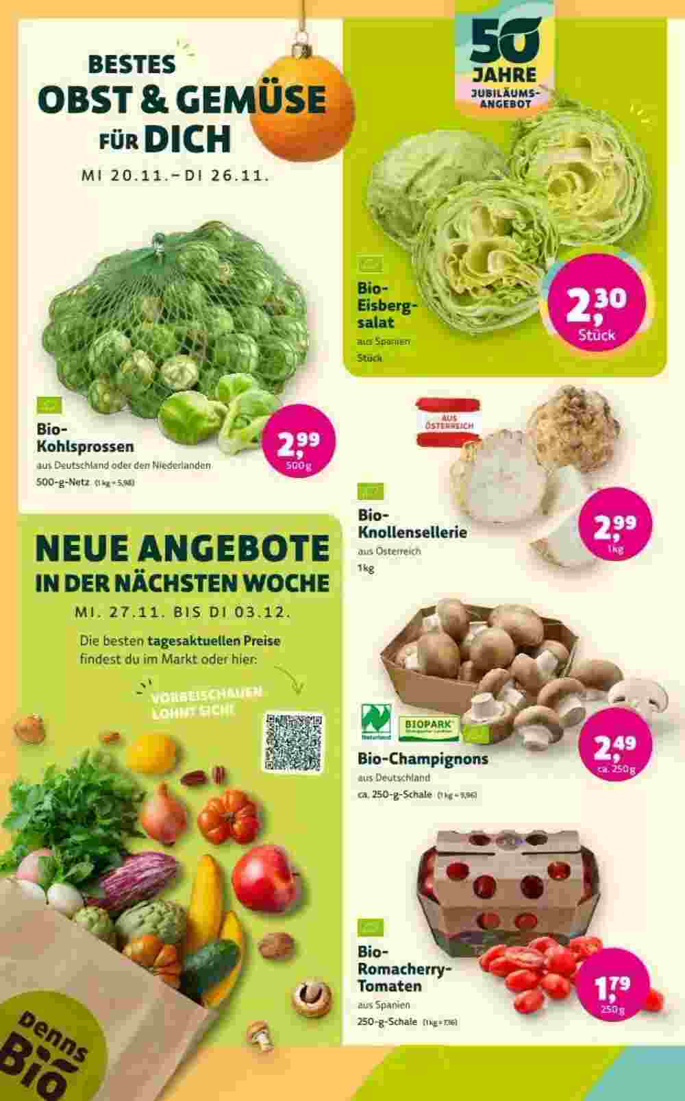 Denn's Biomarkt Flugblatt (ab 20.11.2024) - Angebote und Prospekt - Seite 2