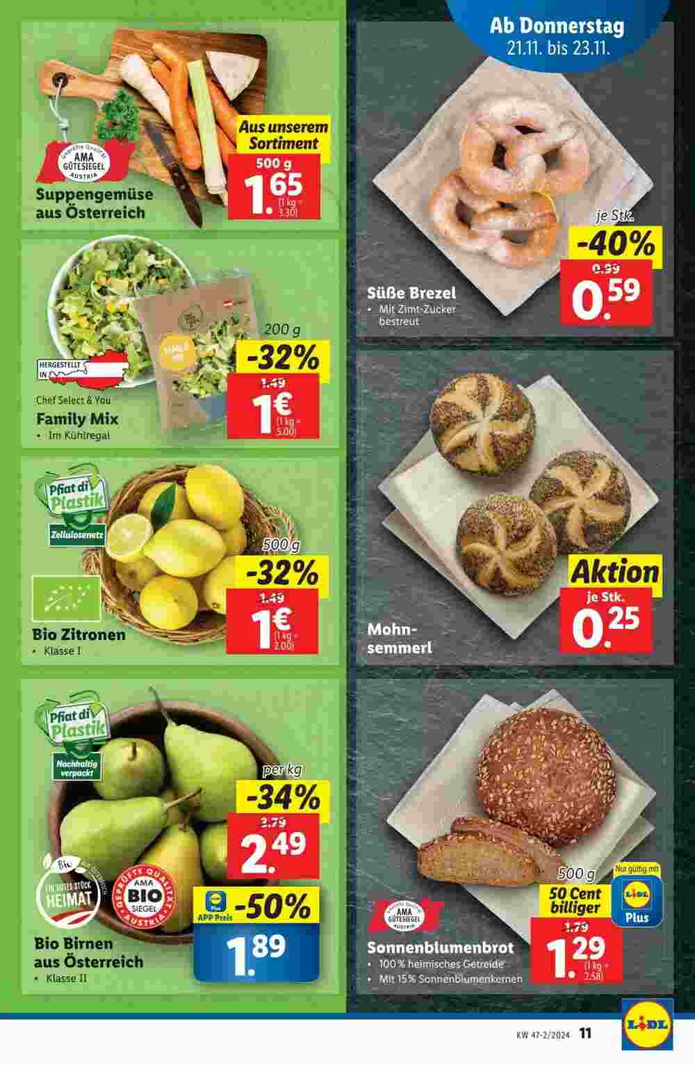 Lidl Flugblatt (ab 21.11.2024) - Angebote und Prospekt - Seite 11