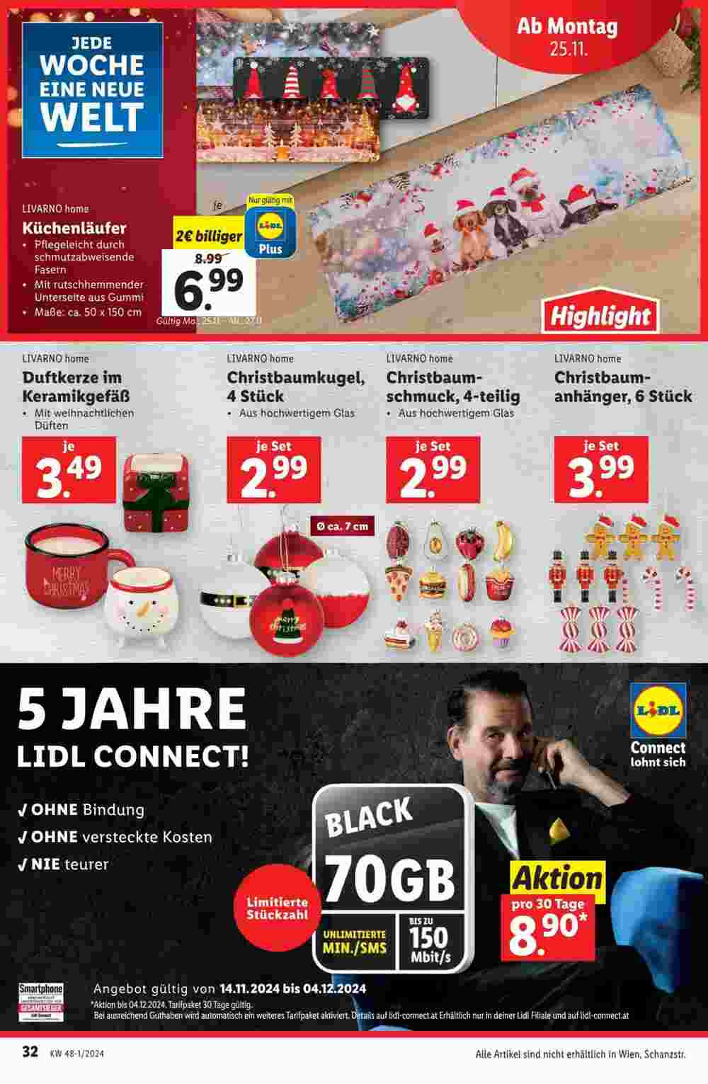 Lidl Flugblatt (ab 21.11.2024) - Angebote und Prospekt - Seite 34