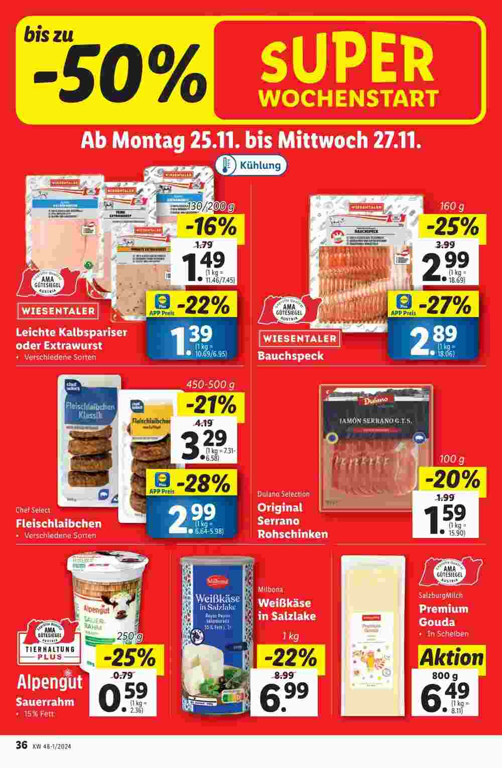 Lidl Flugblatt (ab 21.11.2024) - Angebote und Prospekt - Seite 38