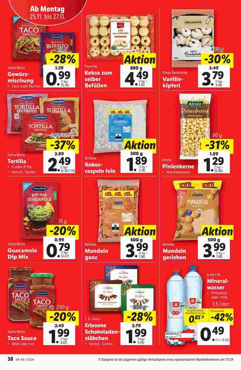 Lidl Flugblatt (ab 21.11.2024) - Angebote und Prospekt - Seite 40