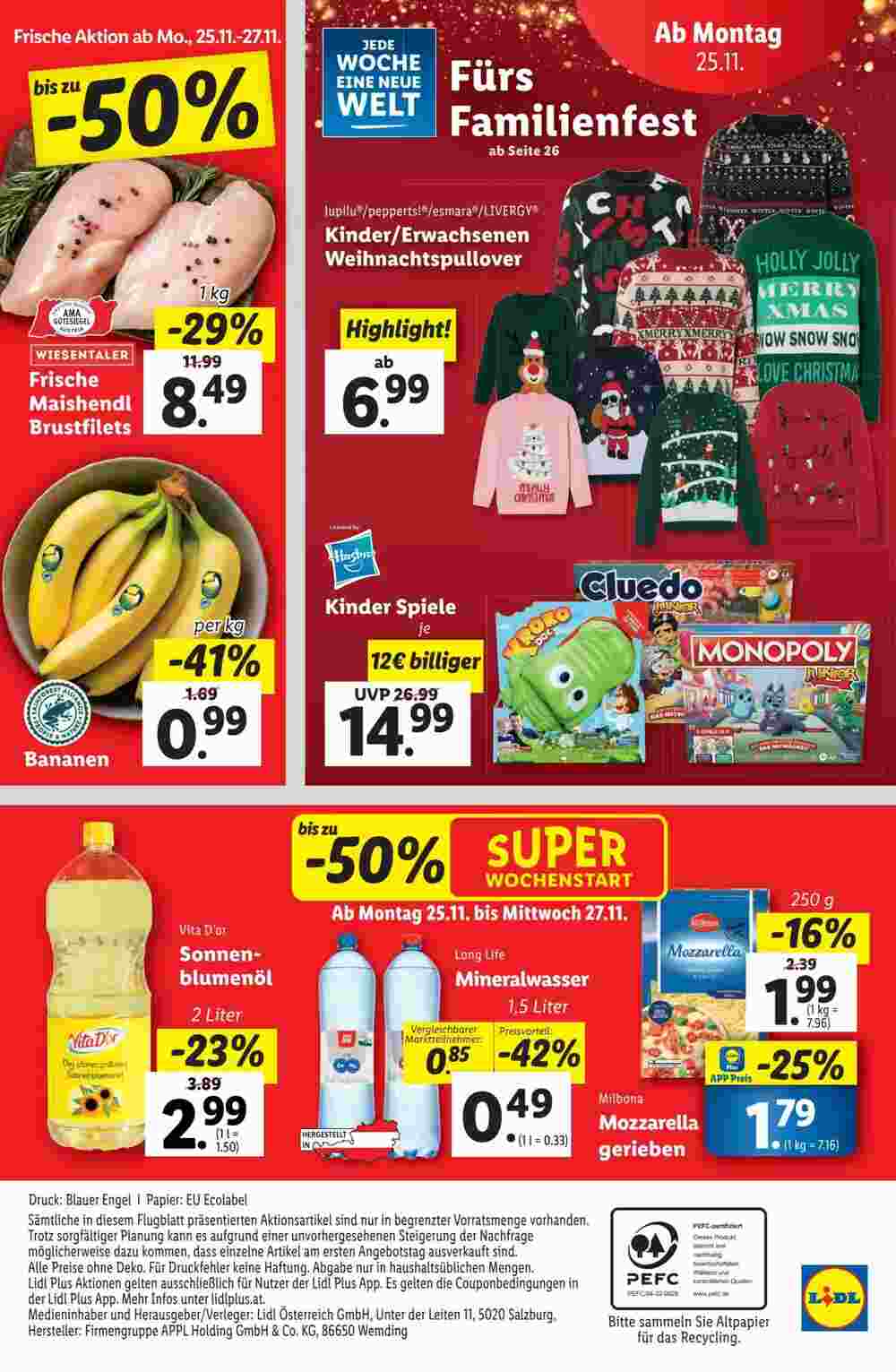 Lidl Flugblatt (ab 21.11.2024) - Angebote und Prospekt - Seite 42