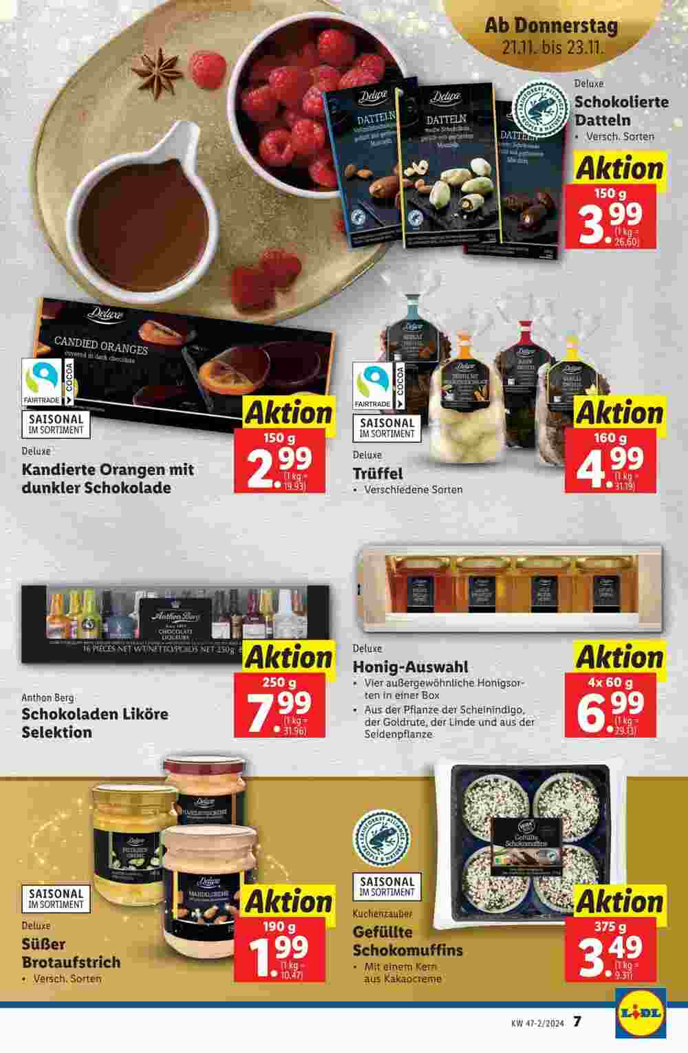 Lidl Flugblatt (ab 21.11.2024) - Angebote und Prospekt - Seite 7