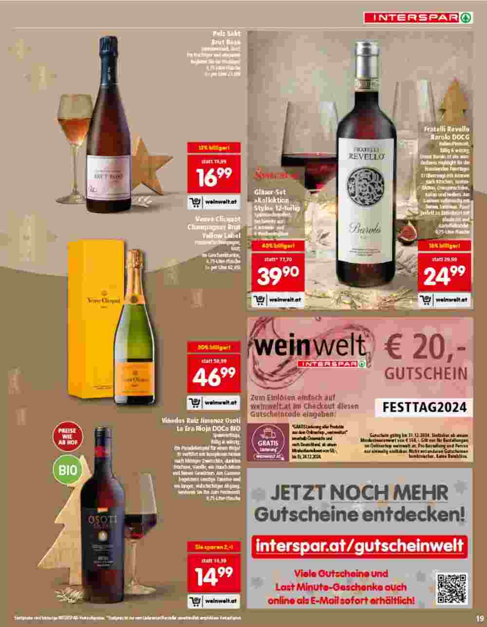 Interspar Flugblatt (ab 21.11.2024) - Angebote und Prospekt - Seite 19